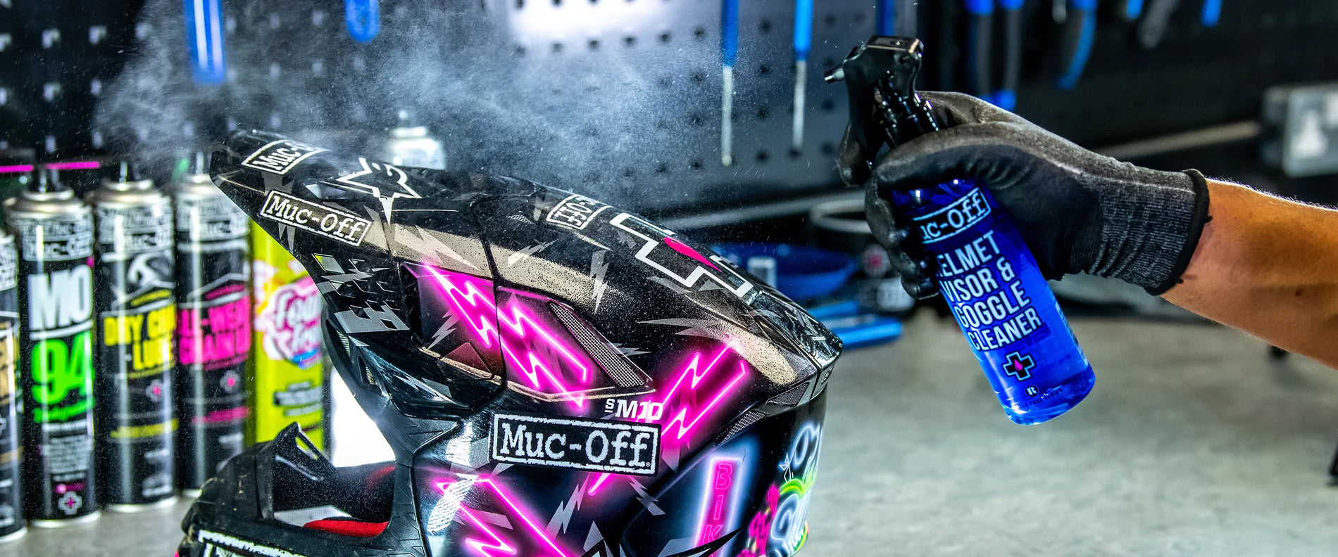 Muc Off Visier & Brillen Reiniger 250ml - Ducati Performance Shop - d,  11,99 €